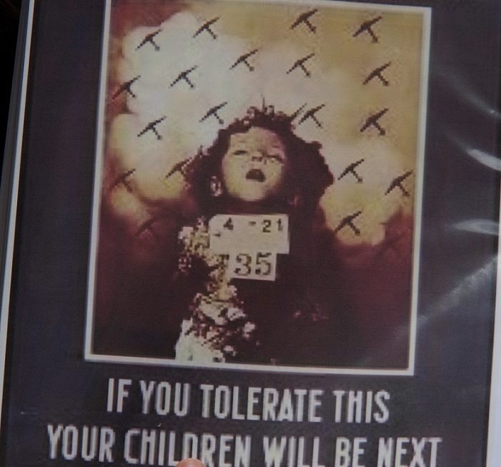 02 - image of a child victim in the subsequent propaganda war