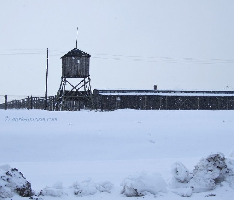 08 - watchtower and barracks at Majdanek