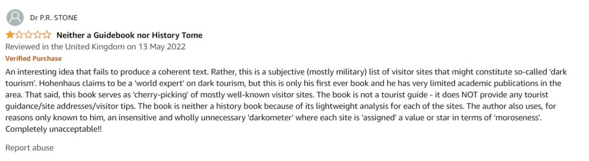 Stone 1-star review of the Atlas